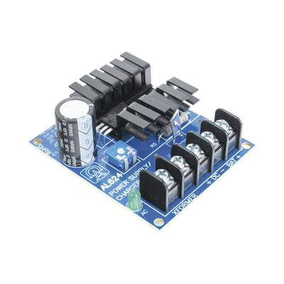 Fuente de Poder con Respaldo, 6 o 12 o 24 Vcc, 1.2 A, 28.8 W, 1 Salida, Requiere Transformador de Entrada