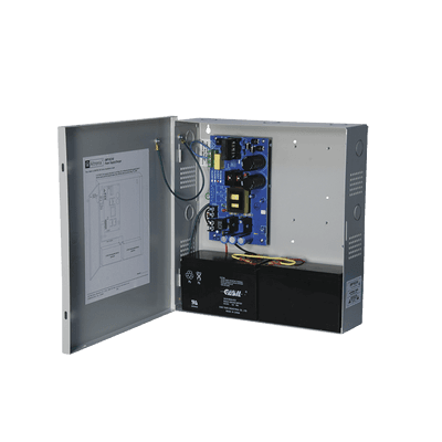 Fuente de Poder ALTRONIX de 24 Vcc @ 10 Amper / 1 salida / Ideal para aplicaciones de Control Acceso/Intrusión / CCTV / Con voltaje de entrada de 115 Vca / Con capacidad de baterías de respal