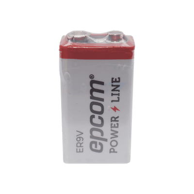 Pila 9V @ 1200 mAh / Alta Capacidad ( No recargable )