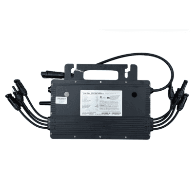 Microinversor 2 Kw, WIFI,  220 Vca, para Interconexión a Red Eléctrica, IP67, Conexión para Cable Troncal, soporta oversizing a 4 Módulos de Hasta 670 W
