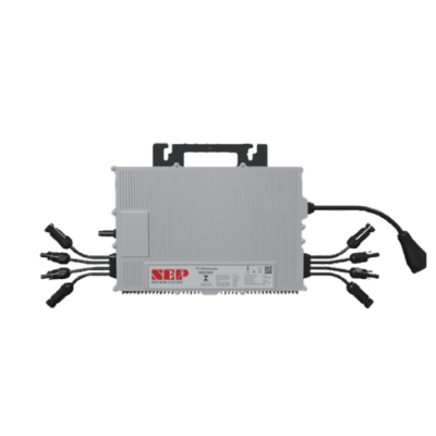 Microinversor 2.25 Kw, 220 Vca, IP67, WIFI Incuido, Soporta Oversizing a 4 Módulos de Hasta 750 W, Incluye Conector Troncal
