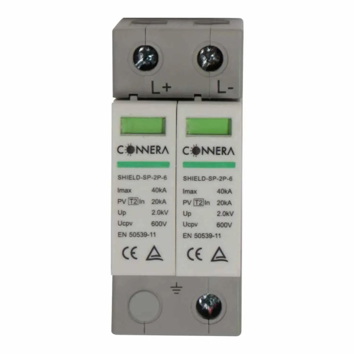 Supresor de picos CONNERA 2 polos 600 Vcd