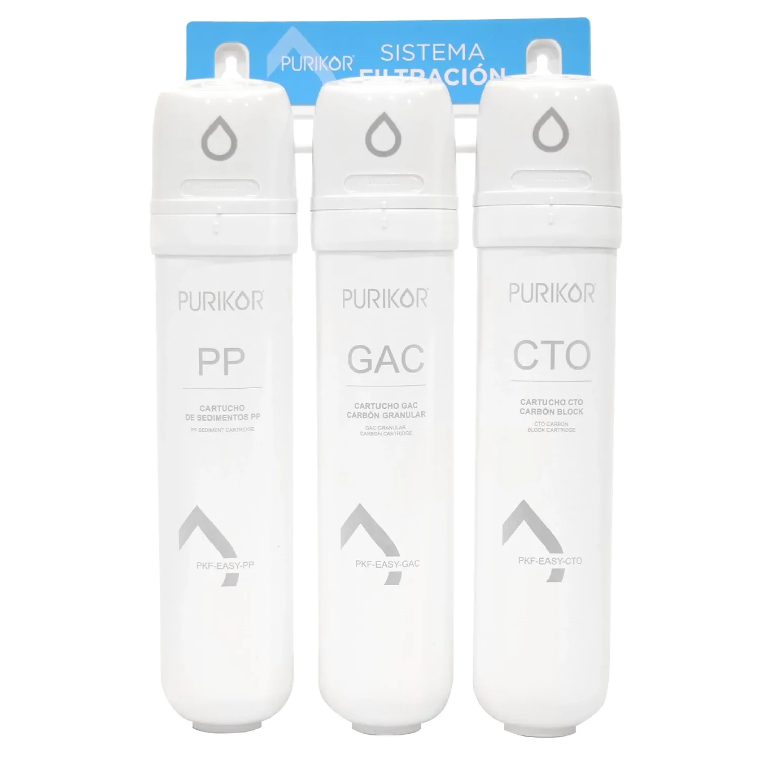 Sistema de filtraciÃ³n 3 etapas