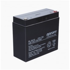 Batería 12V 18Ah EPCOM PL-18-12 con Tecnología AGM