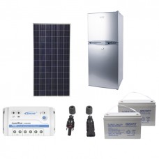 Refrigerador Solar 105 L Kit Completo Paneles Y Baterías