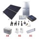 Refrigerador Solar 105 L Kit Solar Completo E Iluminación
